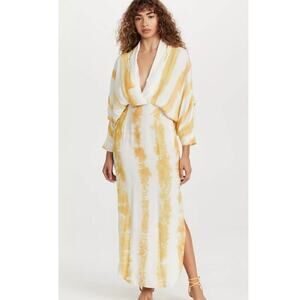 SWF Plunge Dress Golden Hour Size XS